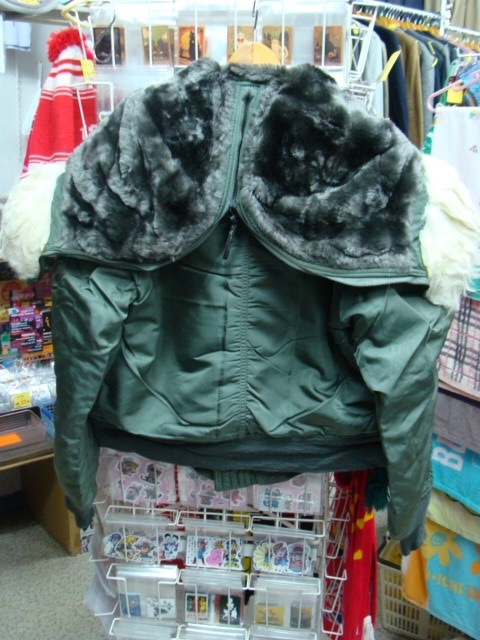 【80s 】ALPHA INDUSTRIES アルファ N-2B フライトジャケット セージグリーン (M)_画像3