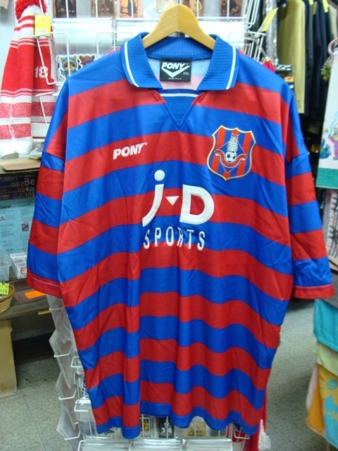 【使用感強め】vintage オールダム・アスレティックAFC ホーム ユニフォーム (XXL) Pony製_画像2