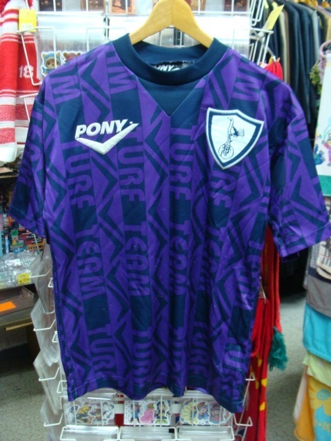 【使用感強め】vintage トッテナム・ホットスパーFC 1995-96 アウェイ ユニフォーム (S・34/36) Pony製_画像2