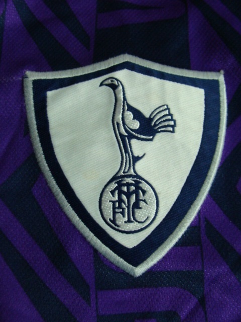 【使用感強め】vintage トッテナム・ホットスパーFC 1995-96 アウェイ ユニフォーム (S・34/36) Pony製_画像6