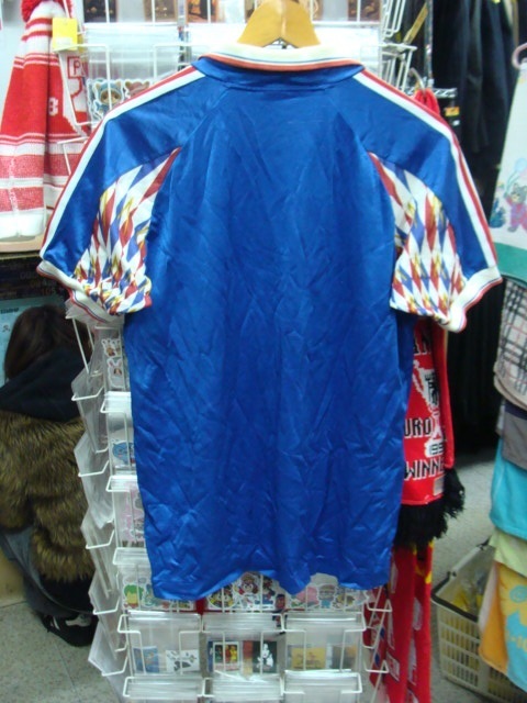 【使用感強め】vintage 横浜F・マリノス カップ戦用？ ユニフォーム (L) adidas製(デサント)　_画像3