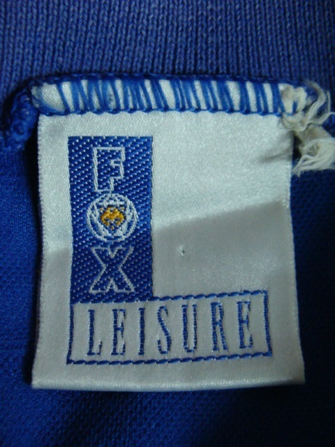 【状態難あり】vintage レスター・シティFC 1994-96 ホーム ユニホーム (サイズ不明) Fox Leisure社製　_画像9