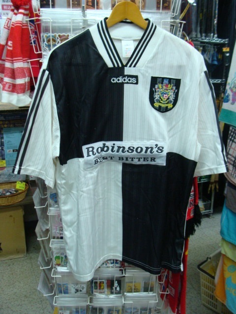 【使用感強め】vintage ストックポート・カウンティFC アウェイ？ ユニフォーム (L) adidas製　_画像2