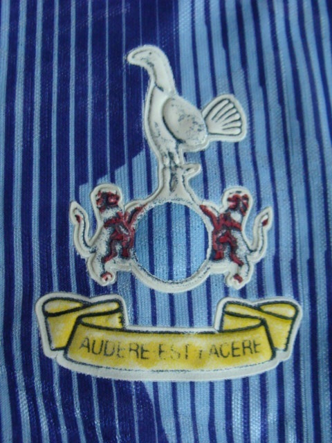 【状態難あり】vintage トッテナム・ホットスパーFC 1991-94 サード ユニフォーム (サイズ不明) Umbro製_画像6