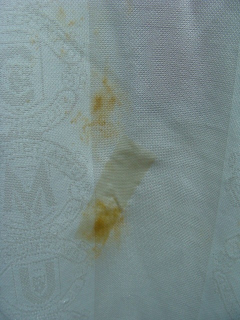 【状態難あり】vintage マンチェスター・ユナイテッド 1997-99 アウェイ ユニフォーム (XL) Umbro製_画像4