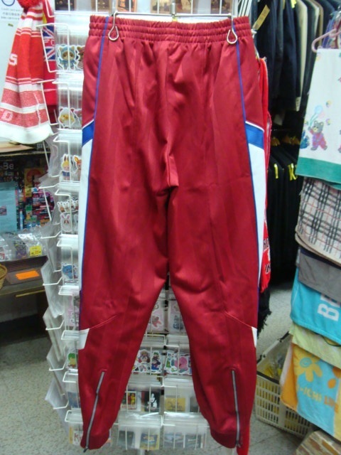 【90s】 nr ennerre エネーレ 鹿島アントラーズカラー ジャージパンツ (L)_画像2