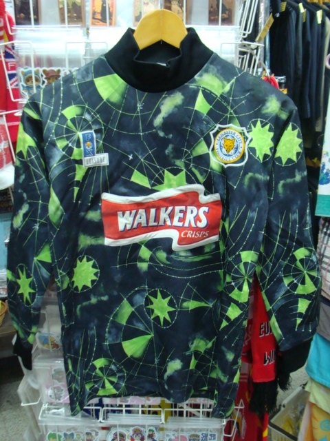 【サイズ注意・90s】vintage レスター・シティFC キーパージャージ (サイズ不明) Fox Leisure社製_画像2