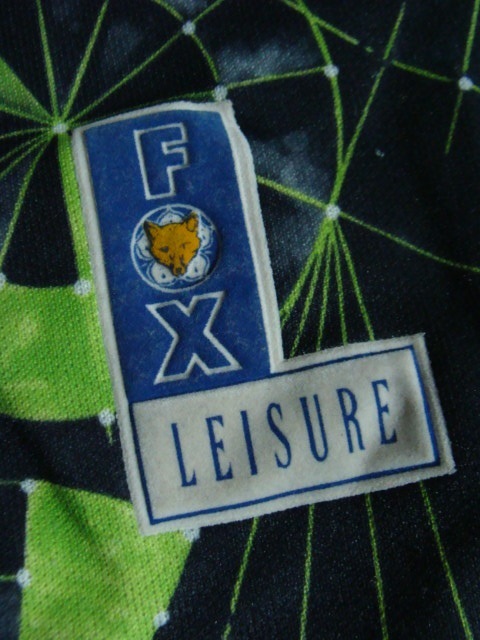 【サイズ注意・90s】vintage レスター・シティFC キーパージャージ (サイズ不明) Fox Leisure社製_画像6