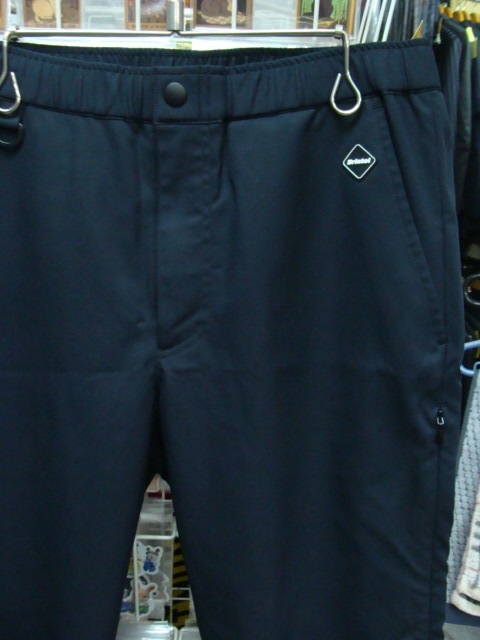 【未使用品】F.C.Real Bristol ブリストル ポリエステルパンツ 黒 (S)_画像1