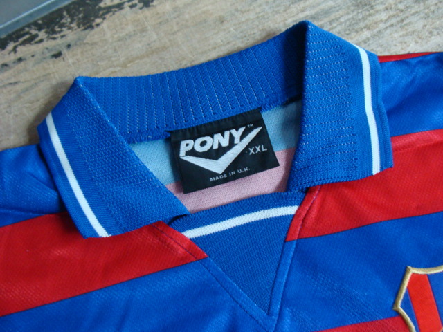 【使用感強め】vintage オールダム・アスレティックAFC ホーム ユニフォーム (XXL) Pony製_画像4