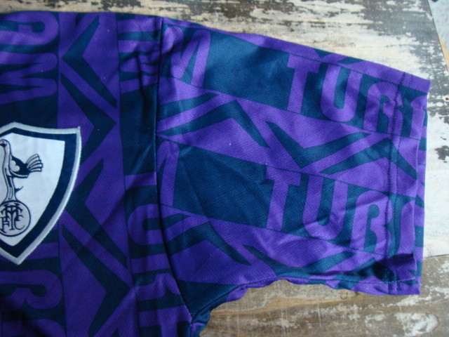 【使用感強め】vintage トッテナム・ホットスパーFC 1995-96 アウェイ ユニフォーム (S・34/36) Pony製_画像7