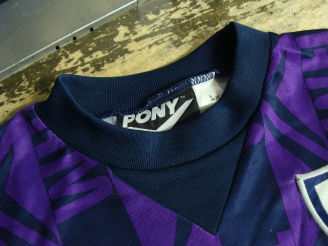 【使用感強め】vintage トッテナム・ホットスパーFC 1995-96 アウェイ ユニフォーム (S・34/36) Pony製_画像4