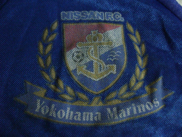 【使用感強め】vintage 横浜F・マリノス カップ戦用？ ユニフォーム (L) adidas製(デサント)　_画像7