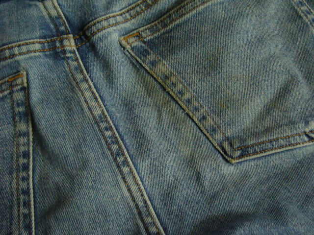 【汚れあり】A.P.C. アーペーセー ボタンフライ デニムパンツ W29_画像7