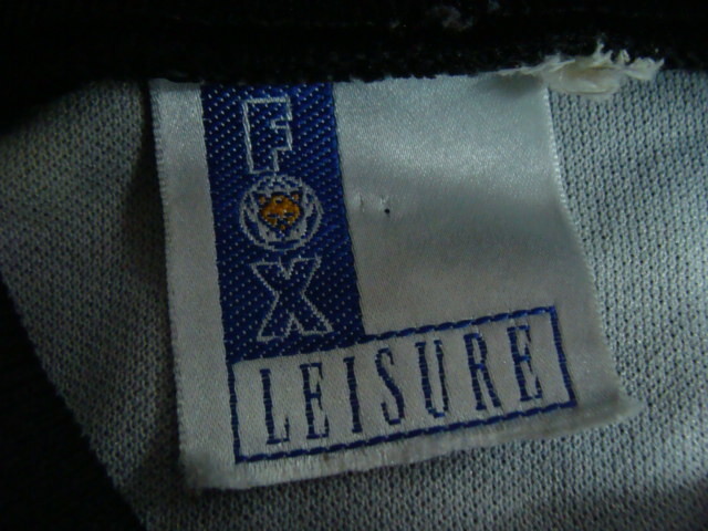 【サイズ注意・90s】vintage レスター・シティFC キーパージャージ (サイズ不明) Fox Leisure社製_画像10