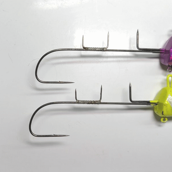 ■1円~中古【快適船タチウオテンヤSS 紫ゼブラとイエローゼブラ赤エラのセット】40号 送料激安200円 最強の組み合わせ間違いなし おすすめ_画像6