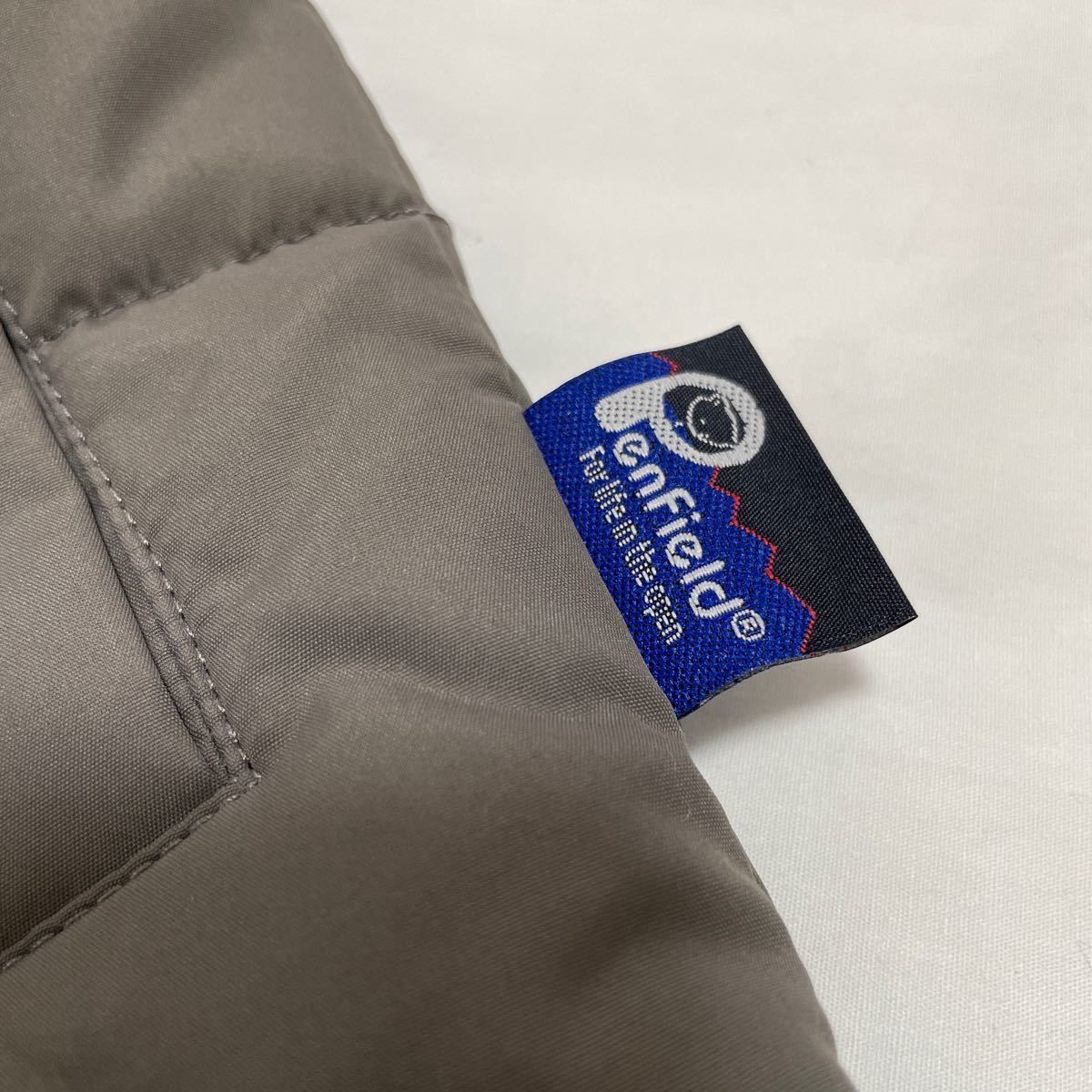 新品■PENFIELD ペンフィールド キッズ ジャケット 130 チャコール グレー 撥水 胸元ロゴ_画像5