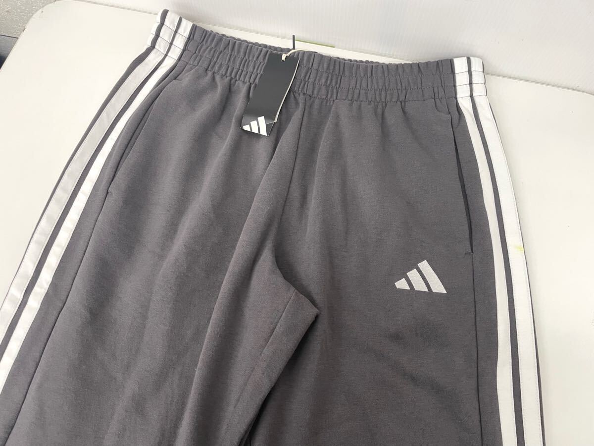 アディダス adidas メンズ 裏起毛 スウェットパンツ 2XL グレー JY9030_画像1