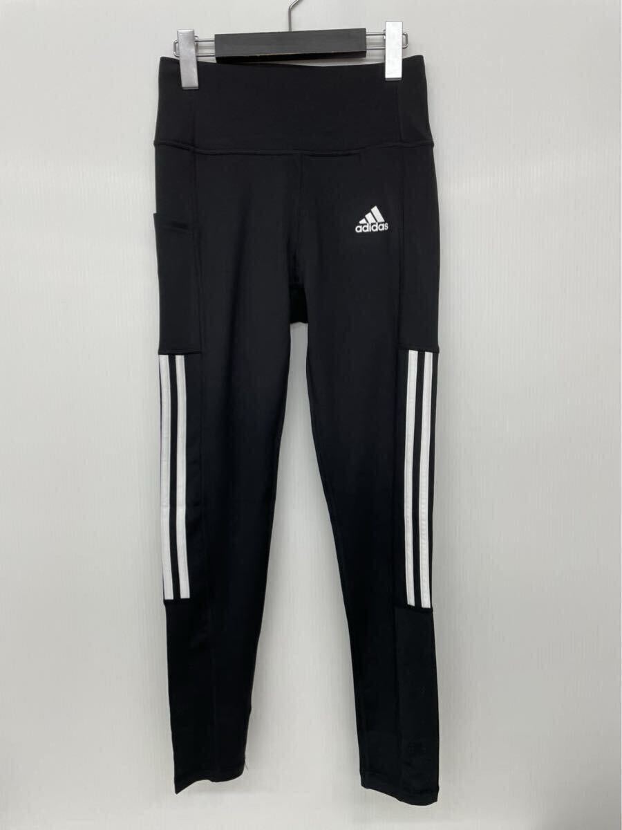 アディダス adidas レディース レギンスパンツ OT 3ライン H39892 ランニング ヨガに_画像2