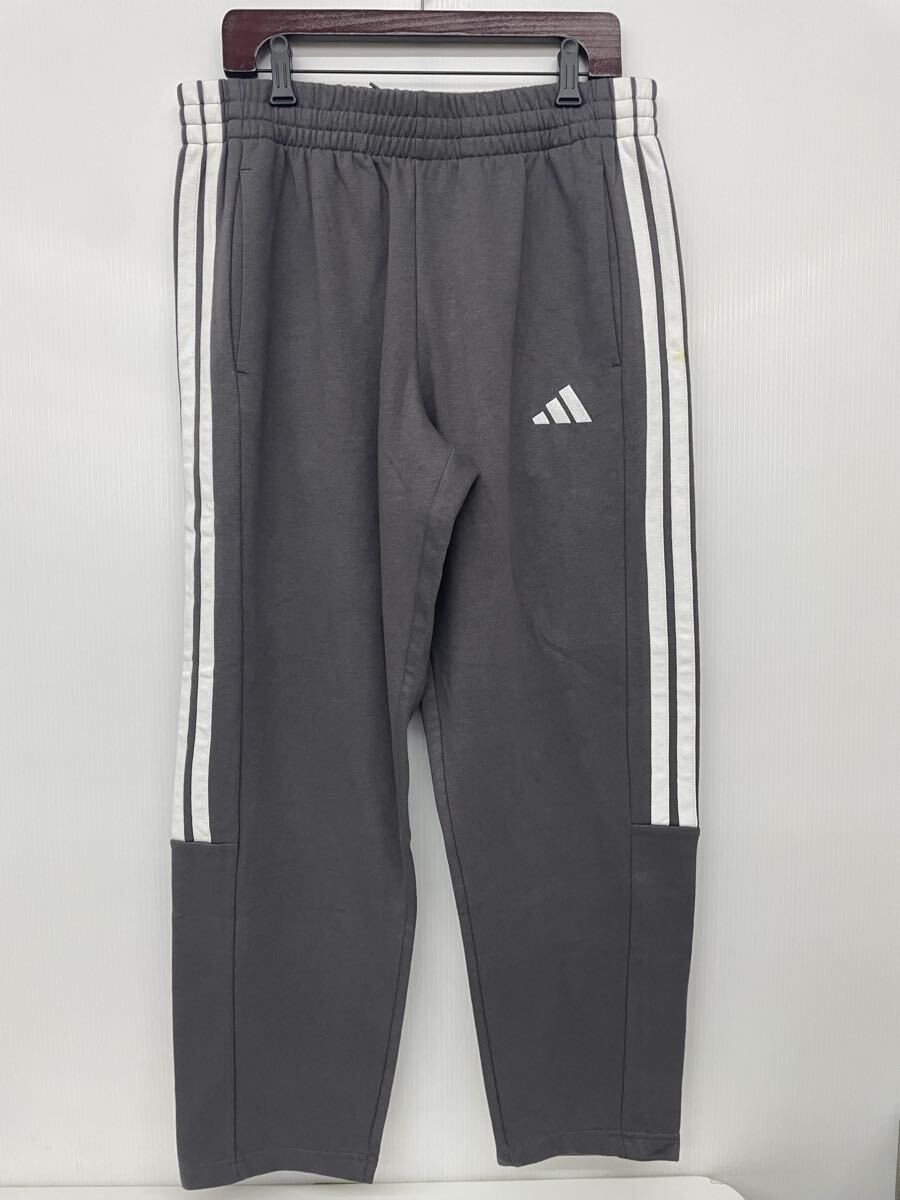 アディダス adidas メンズ 裏起毛 スウェットパンツ 2XL グレー JY9030_画像2