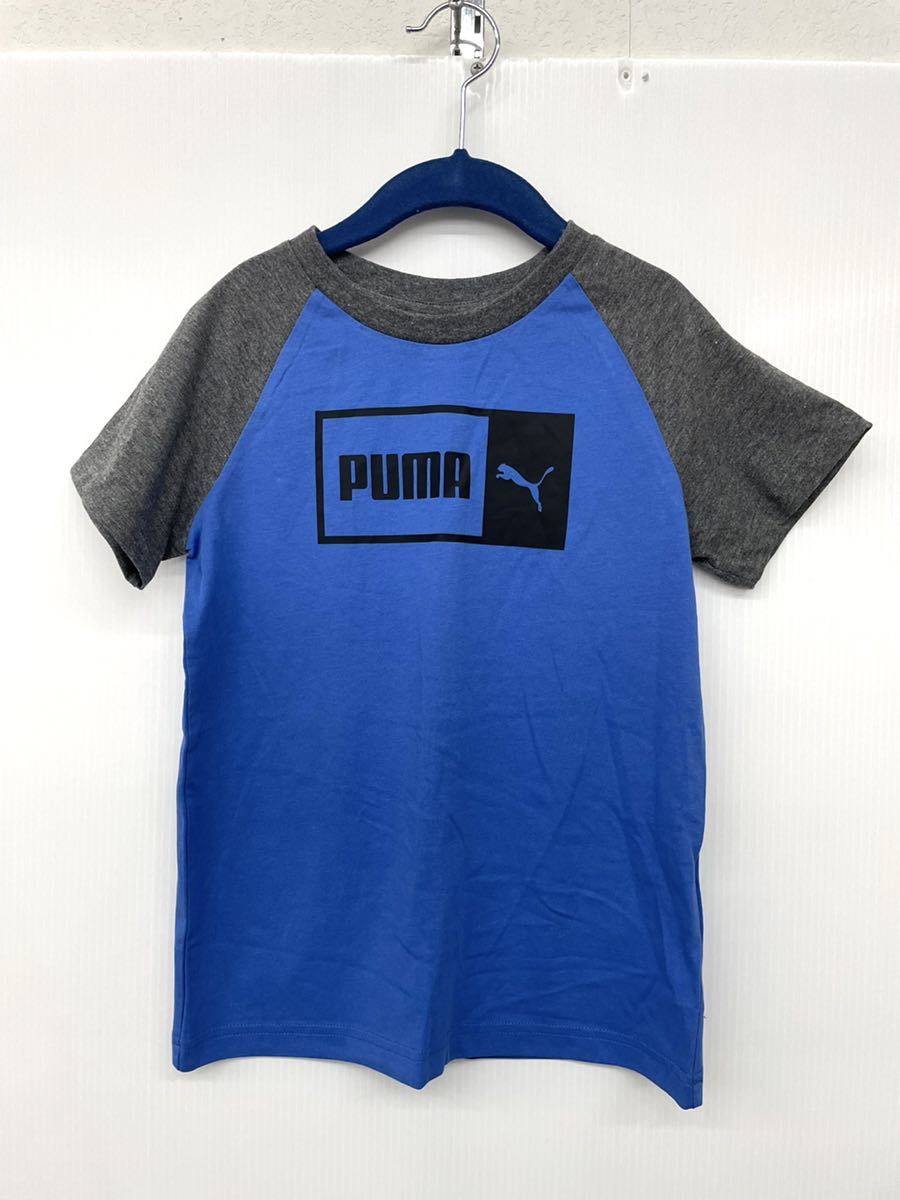 新品■PUMA プーマ キッズ 男の子 長袖シャツ スウェットパンツ 3点セット 5-6Y 裏起毛 110 120_画像2
