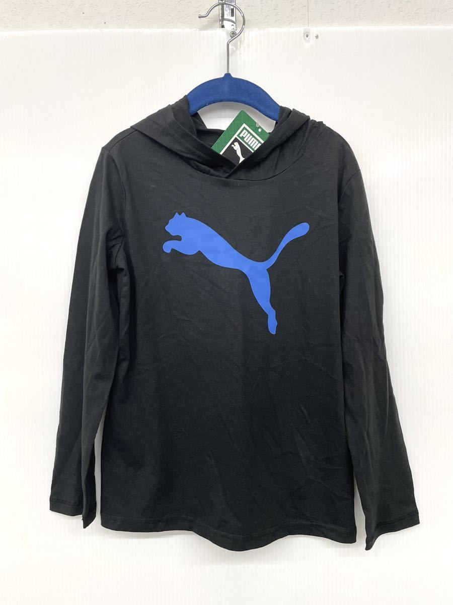 新品■PUMA プーマ キッズ 男の子 長袖シャツ スウェットパンツ 3点セット 5-6Y 裏起毛 110 120_画像3