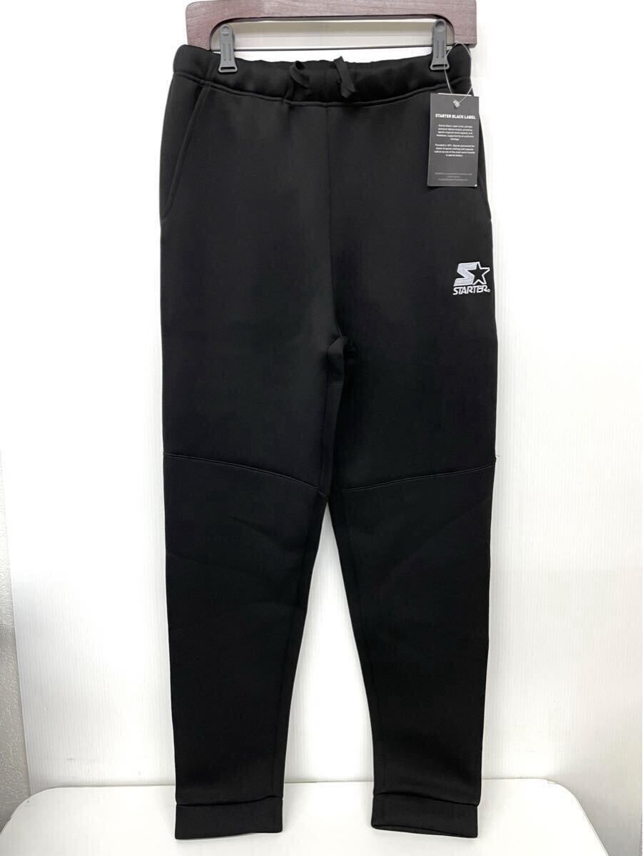 新品■STARTER メンズ 楽ちん パンツ L ブラック 黒パンツ _画像2