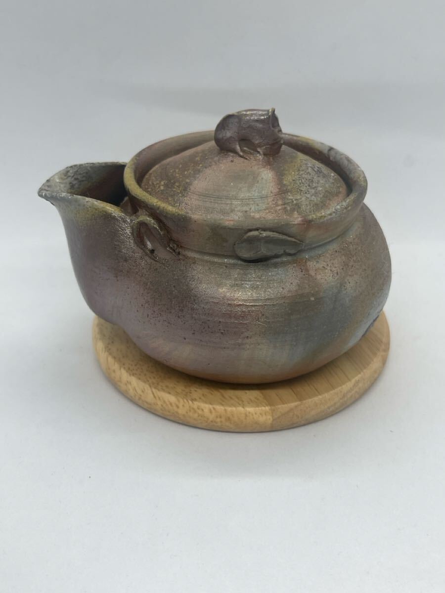 備前焼宝瓶一個150ml_画像2