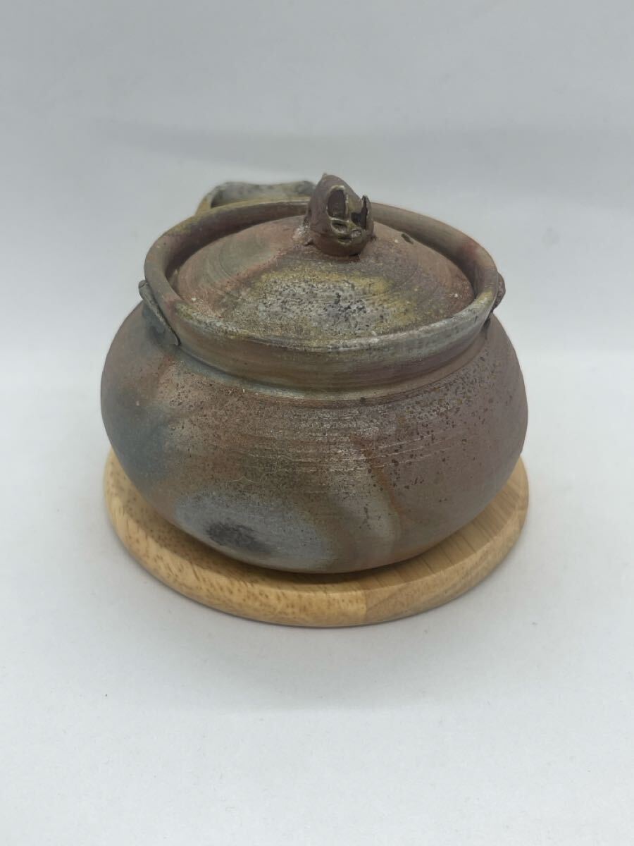 備前焼宝瓶一個150ml_画像3