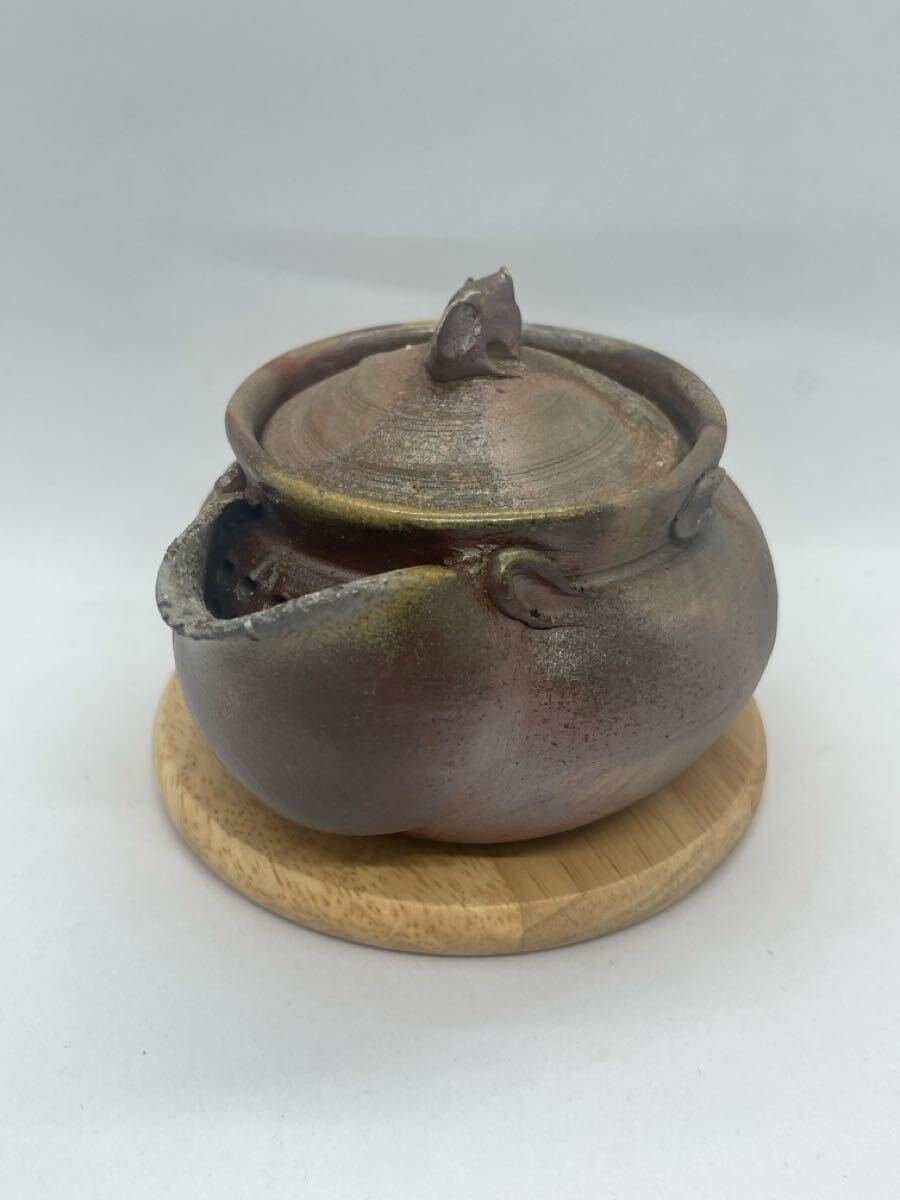 備前焼宝瓶一個150ml_画像6