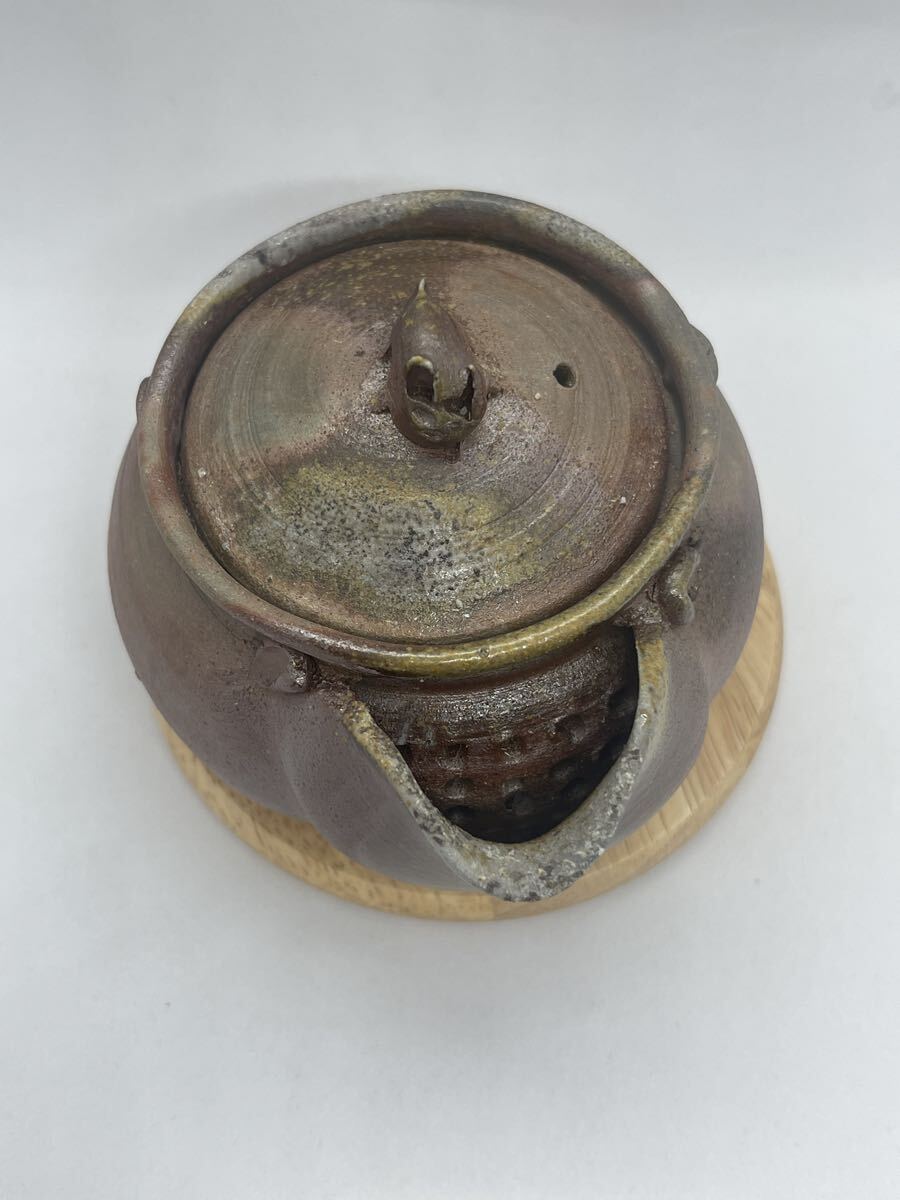 備前焼宝瓶一個150ml_画像8