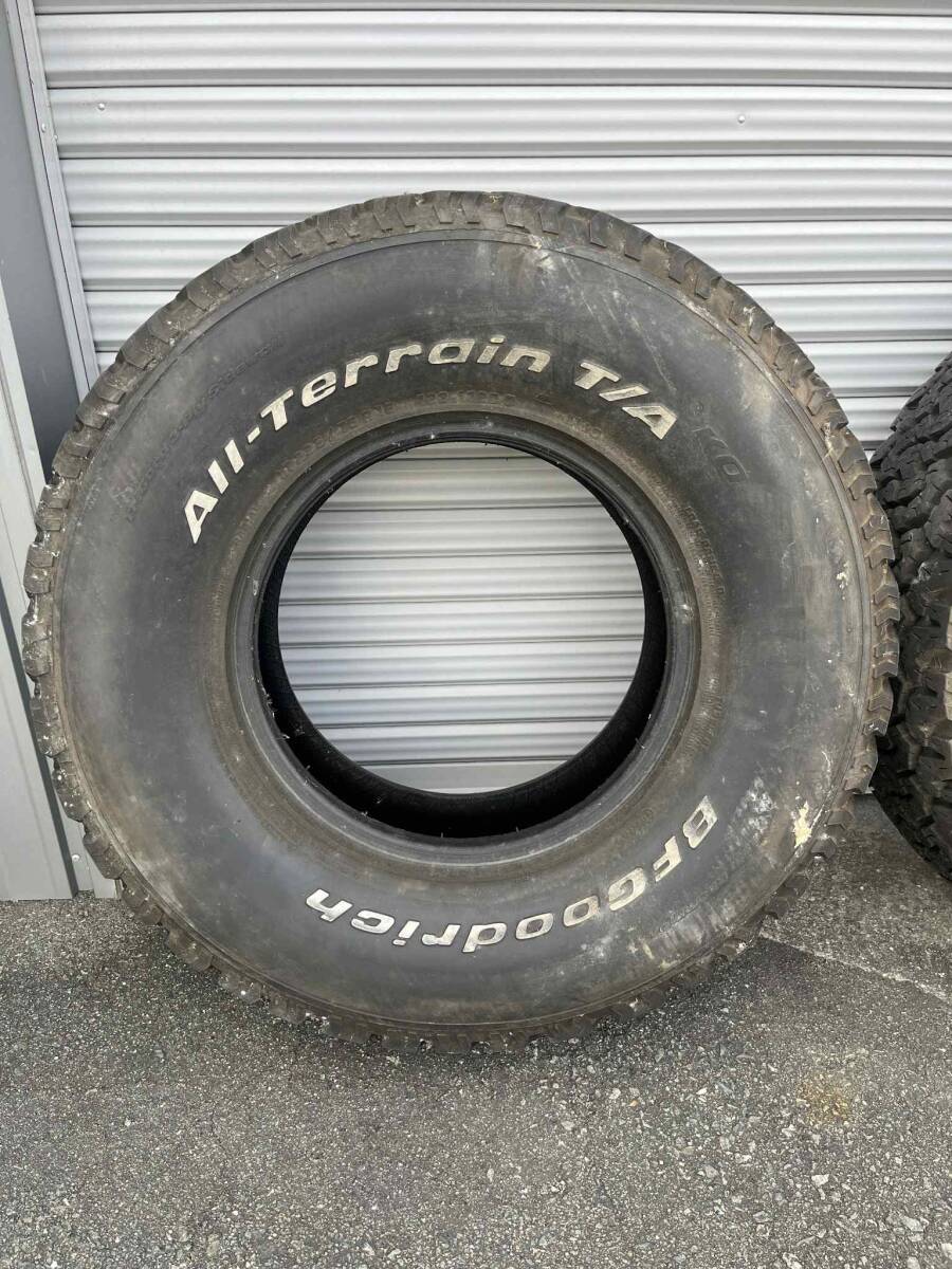 1円スタート！売り切り！BFグッドリッチ製 オールテレーン　ホワイトレター 295/75R16 4本セット ランクル FJクルーザー ジープ ジムニー_画像1