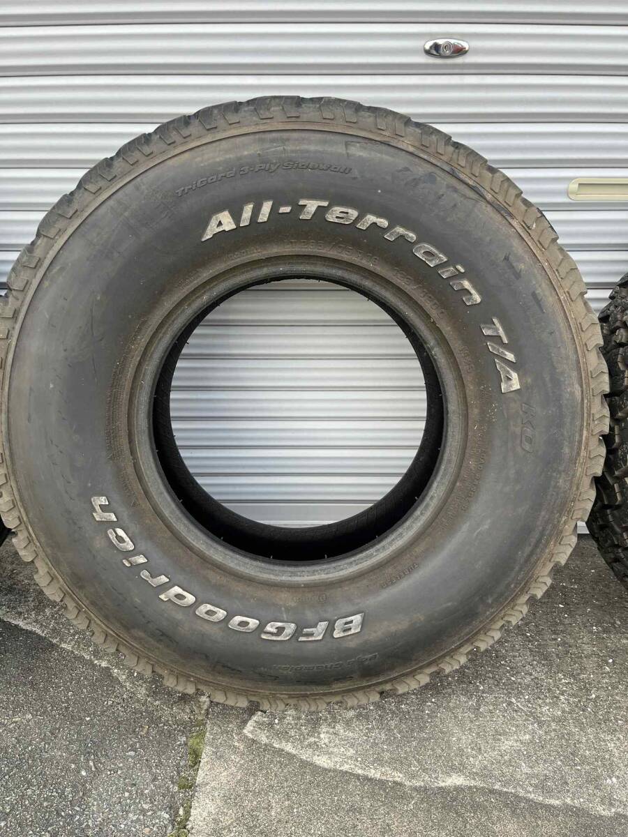 1円スタート！売り切り！BFグッドリッチ製 オールテレーン　ホワイトレター 295/75R16 4本セット ランクル FJクルーザー ジープ ジムニー_画像4