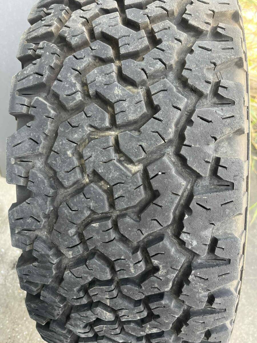 1円スタート！売り切り！BFグッドリッチ製 オールテレーン　ホワイトレター 295/75R16 4本セット ランクル FJクルーザー ジープ ジムニー_画像8