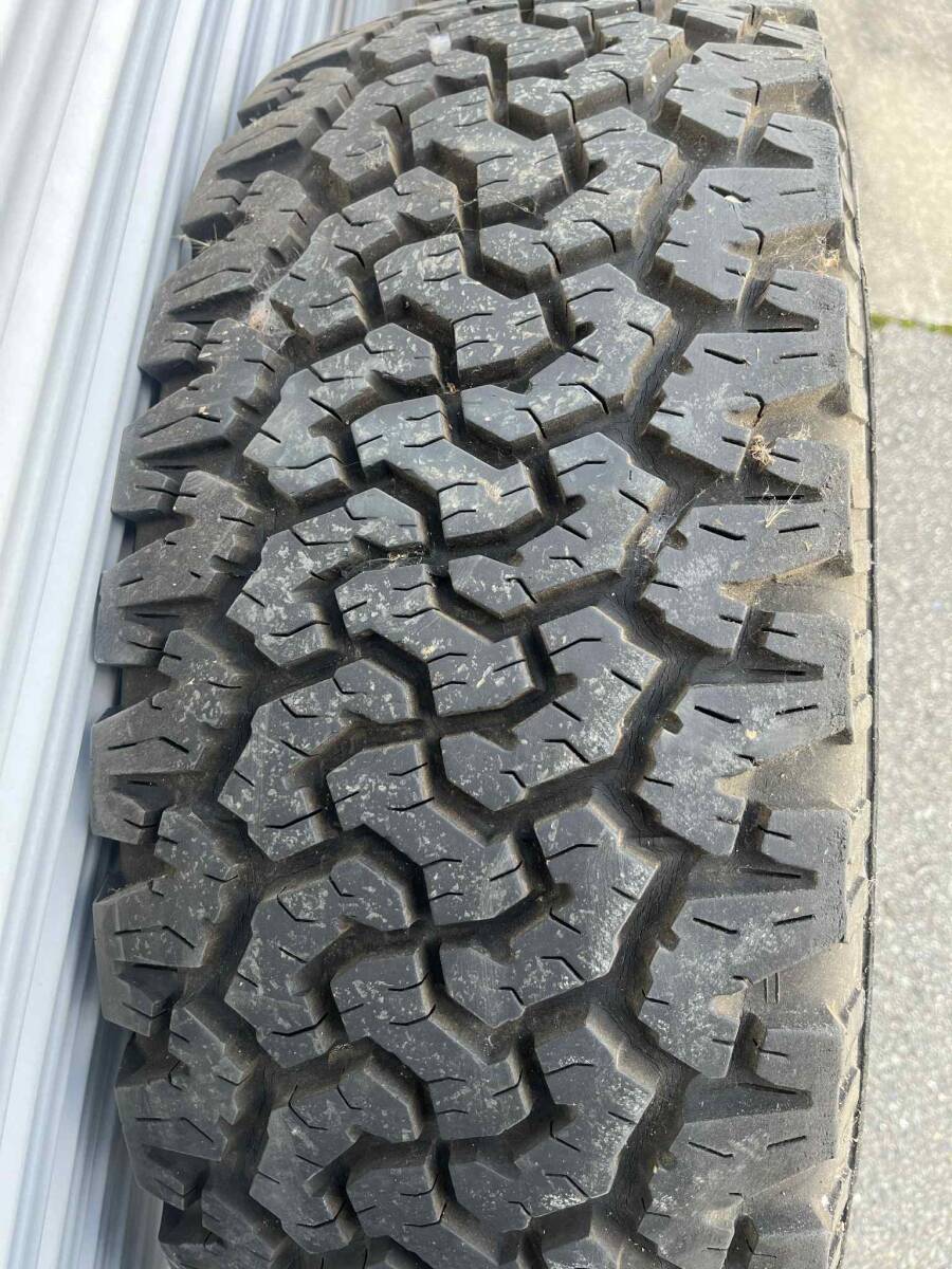 1円スタート！売り切り！BFグッドリッチ製 オールテレーン　ホワイトレター 295/75R16 4本セット ランクル FJクルーザー ジープ ジムニー_画像9