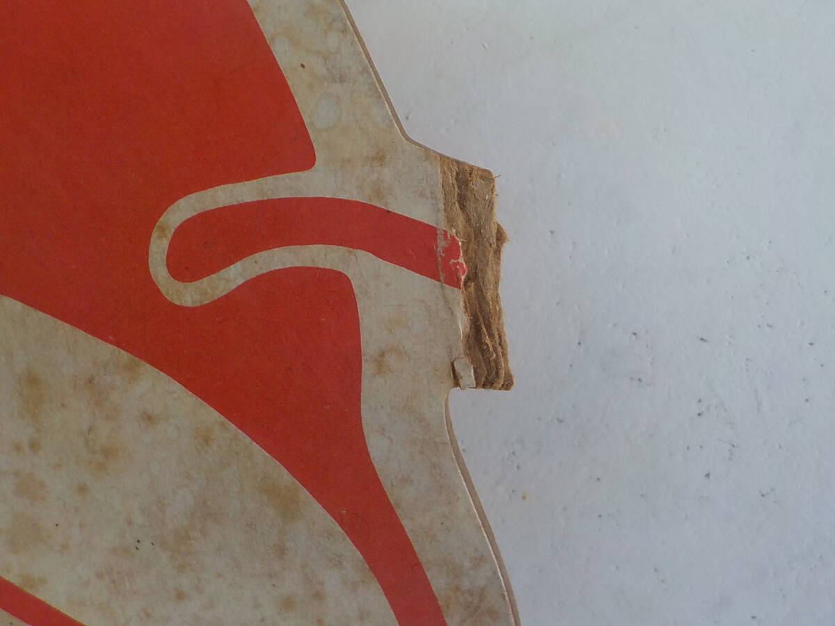  старый машина YUASA BATTERY Yuasa аккумулятор герой POP магазин .. товар POP Showa Retro 