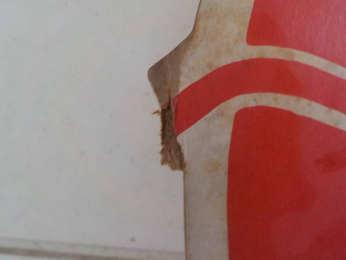  старый машина YUASA BATTERY Yuasa аккумулятор герой POP магазин .. товар POP Showa Retro 