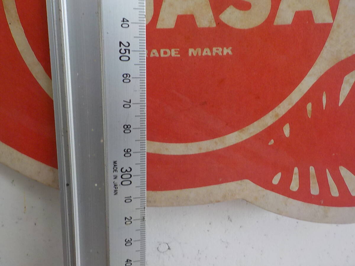  старый машина YUASA BATTERY Yuasa аккумулятор герой POP магазин .. товар POP Showa Retro 