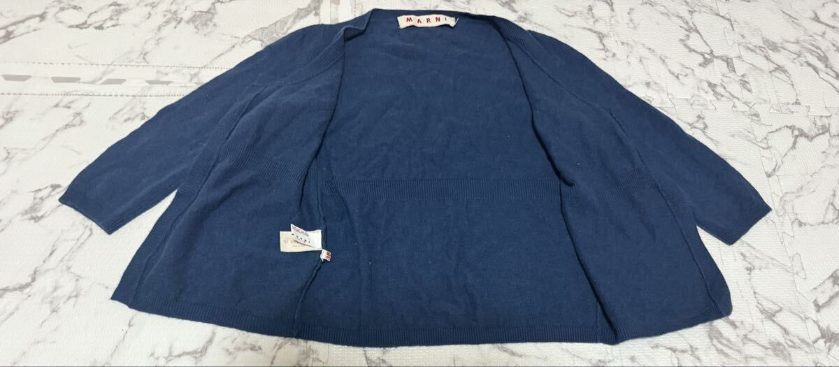 ★MARNI マルニ　ニット　カーディガン　カシミヤ　イタリア製　レディース　38サイズ_画像6