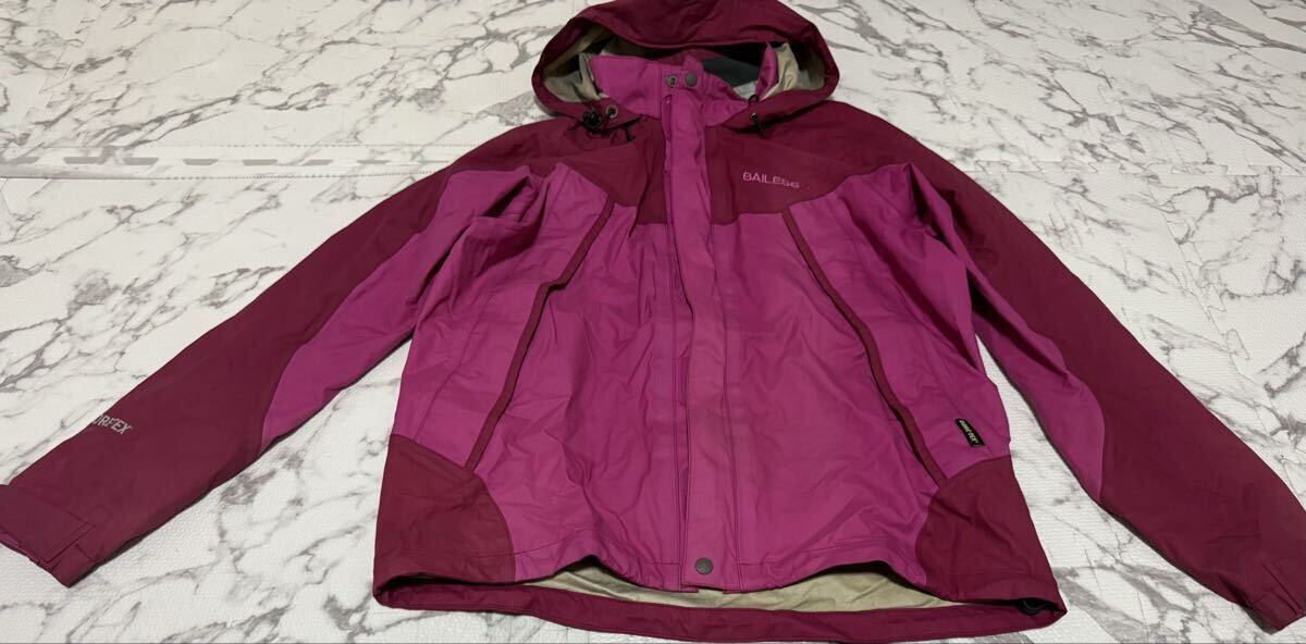★BAILESS GORE-TEX バイレスゴアテックス ジャケット ナイロンジャケット レインジャケット レディース 11号_画像1
