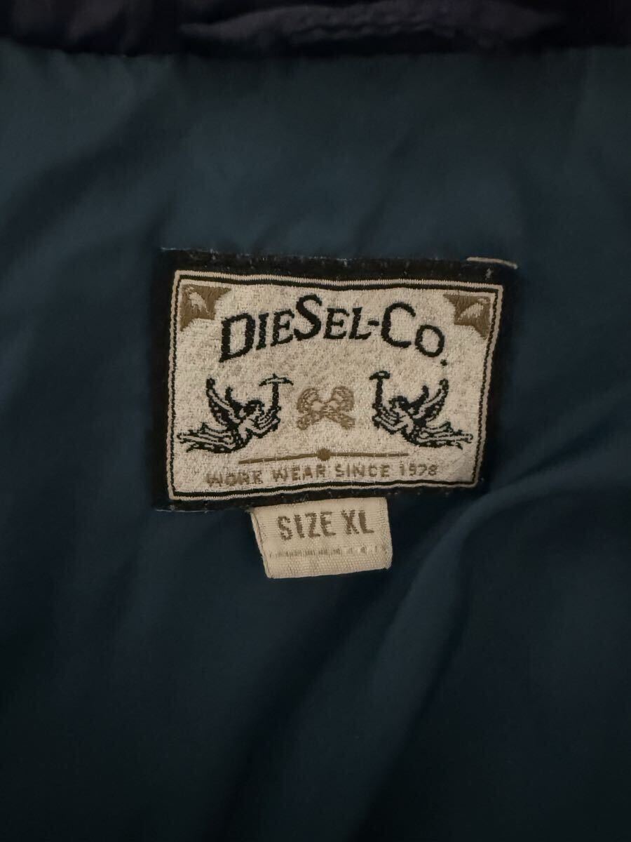 美品★DIESEL ディーゼル ジャケット　ダウン ダウンジャケット　オーバーサイズ　メンズ　XLサイズ_画像3