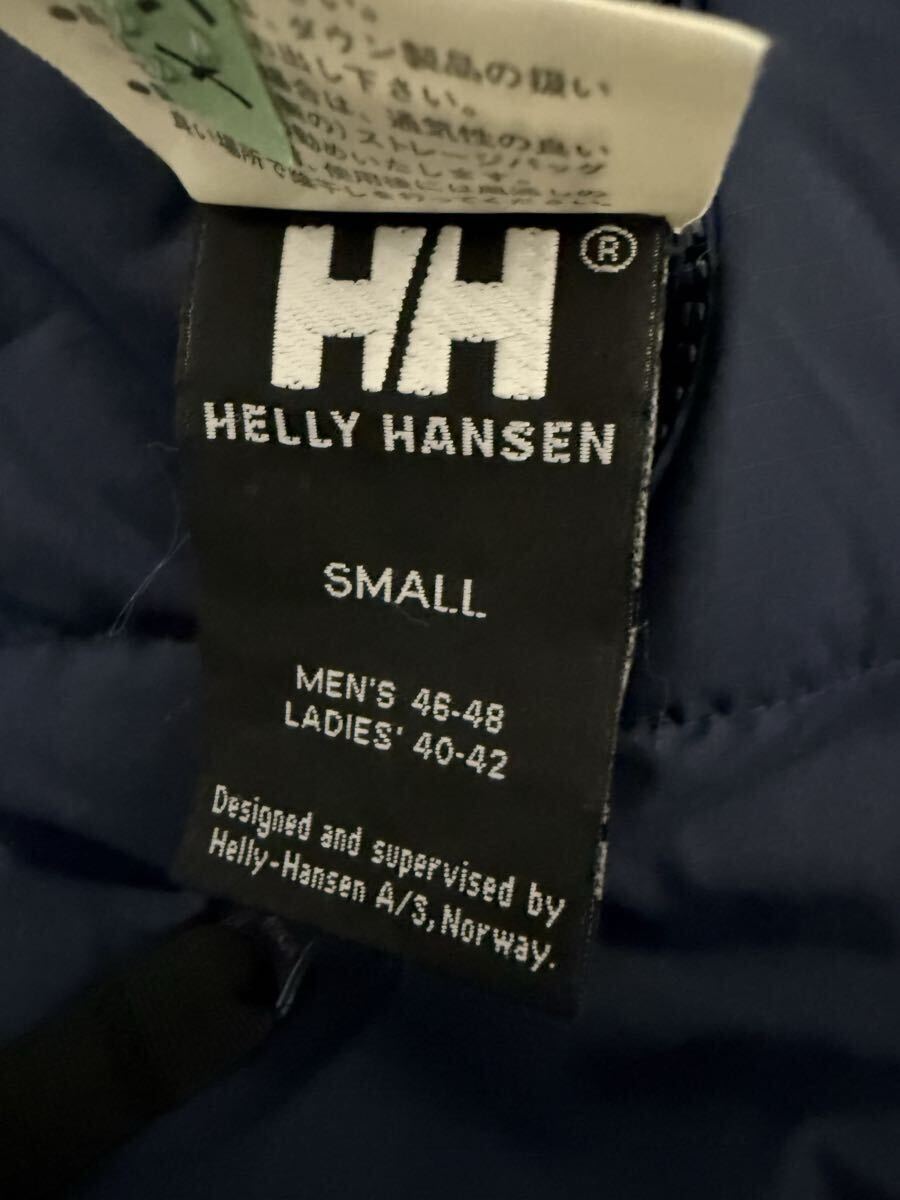 *HELLY HANSEN Helly Hansen жакет down пуховик мясо толщина темно-синий мужской M размер соответствует