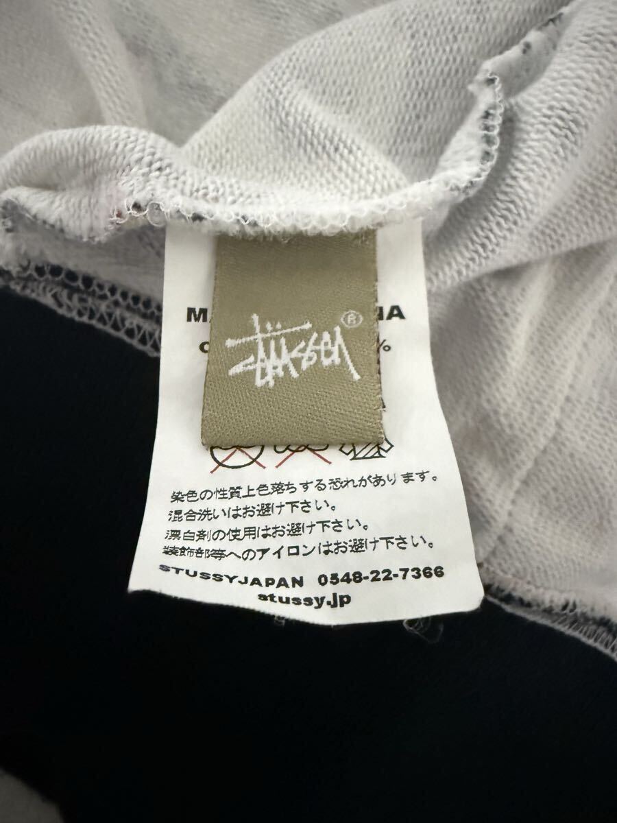 ★STUSSY ステューシー　ジャケット　パーカー　ジップパーカー 総柄 スウェット　メンズ　Lサイズ_画像4