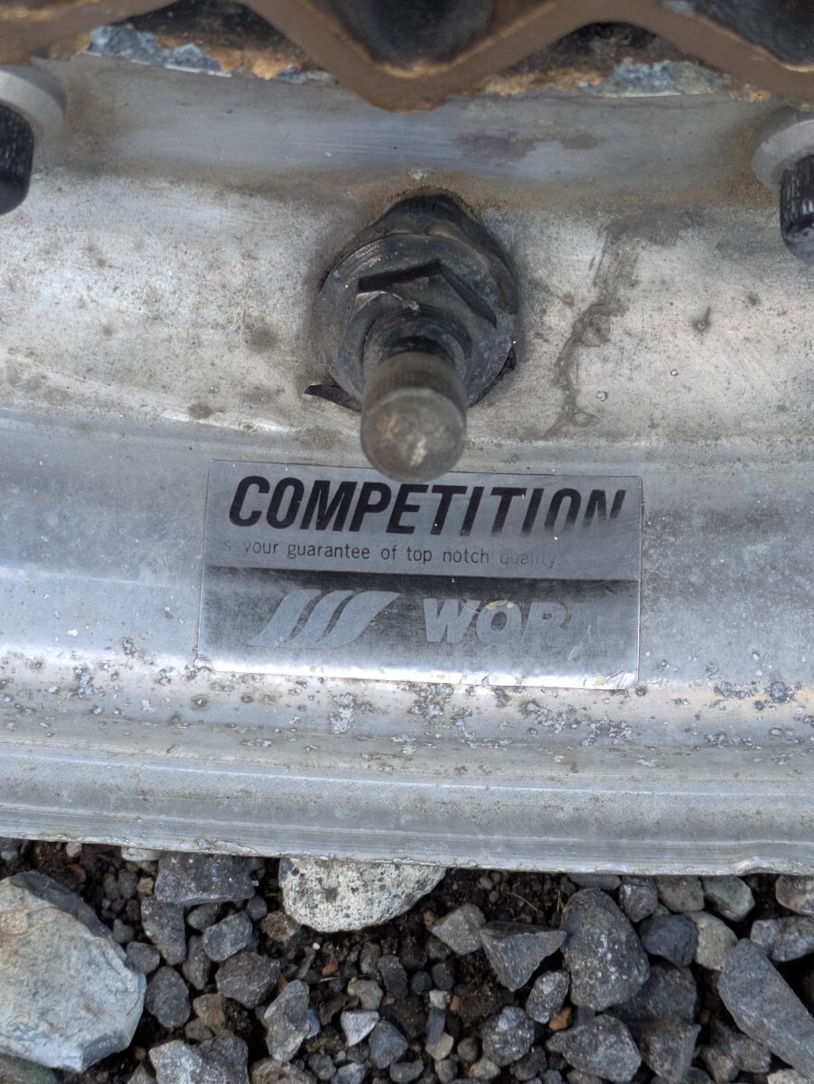 WORK EQUIP センターロックホイール 　ホイール　多分13インチ ? 合計4個_画像6