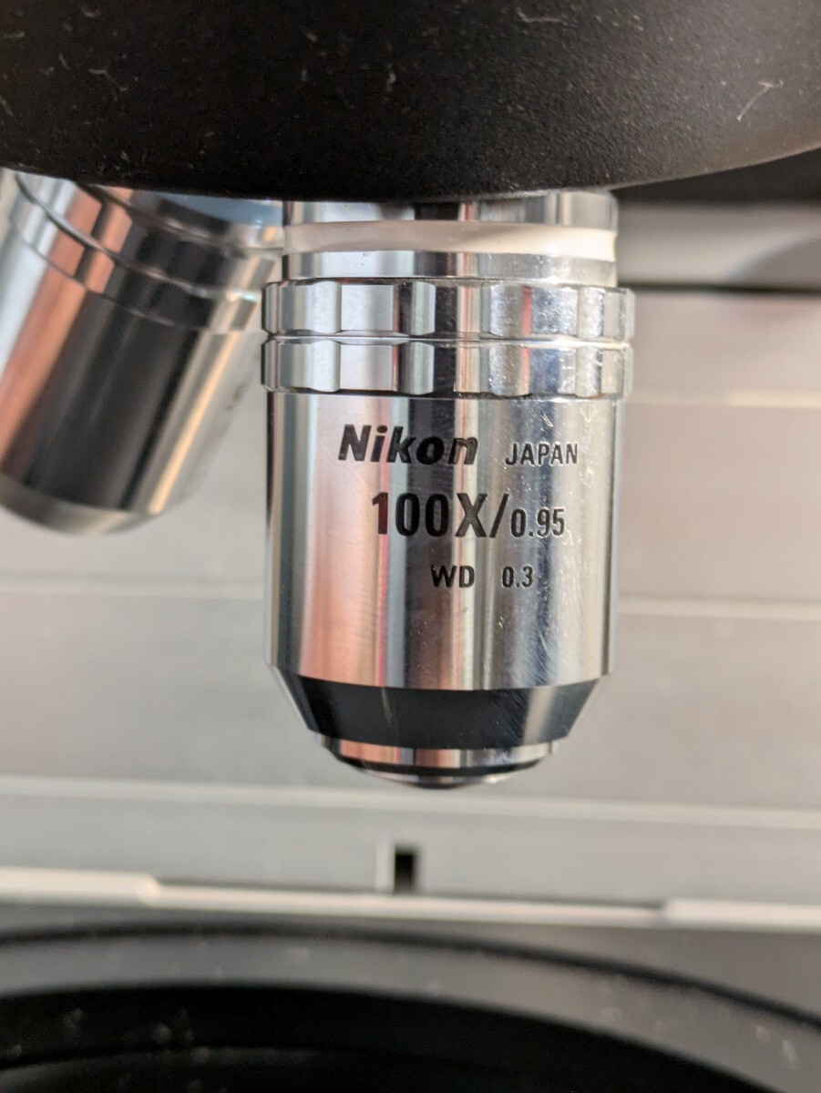 KEYENCE キーエンス レーザー 顕微鏡 VK-8510 対物レンズ nikon 100X/0.95 WD 0.3 CF PLAN 100X/0.95 /0 EPI nikon 50X/0.80 WD 0.54 _画像7
