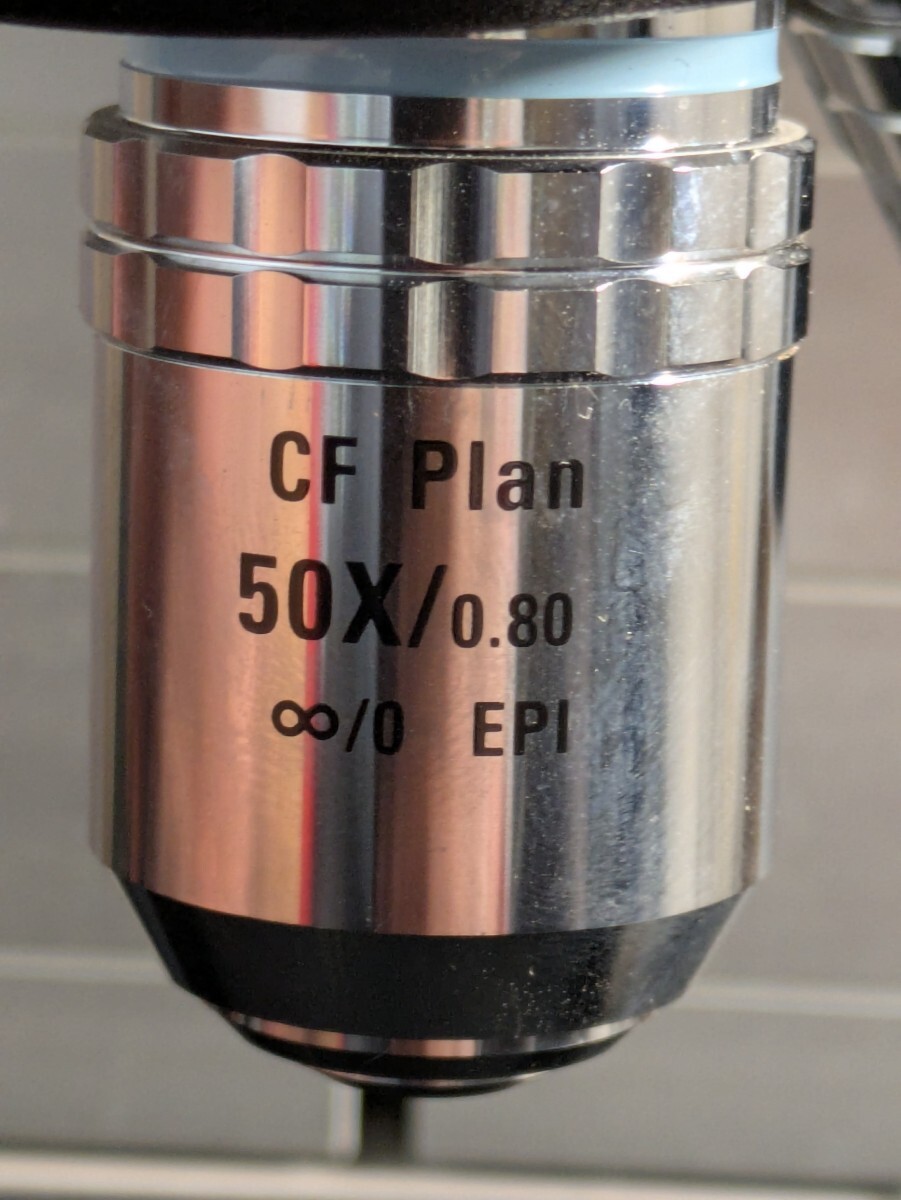 KEYENCE キーエンス レーザー 顕微鏡 VK-8510 対物レンズ nikon 100X/0.95 WD 0.3 CF PLAN 100X/0.95 /0 EPI nikon 50X/0.80 WD 0.54 _画像9