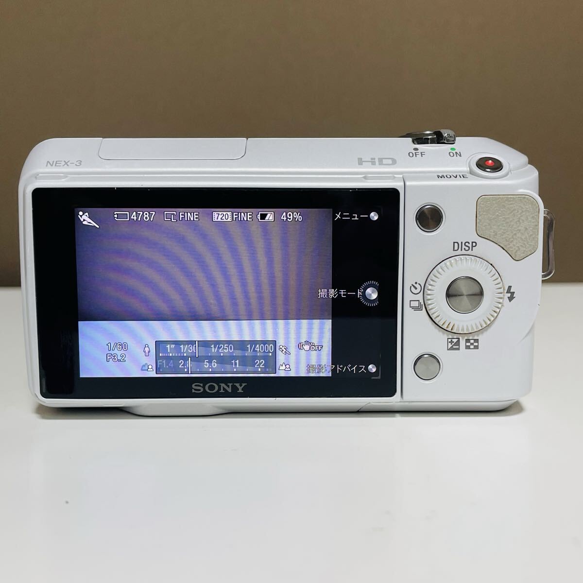 SONY NEX-3 беззеркальный однообъективный камера белый 16mmF2,8 одиночный подпалина пункт линзы комплект