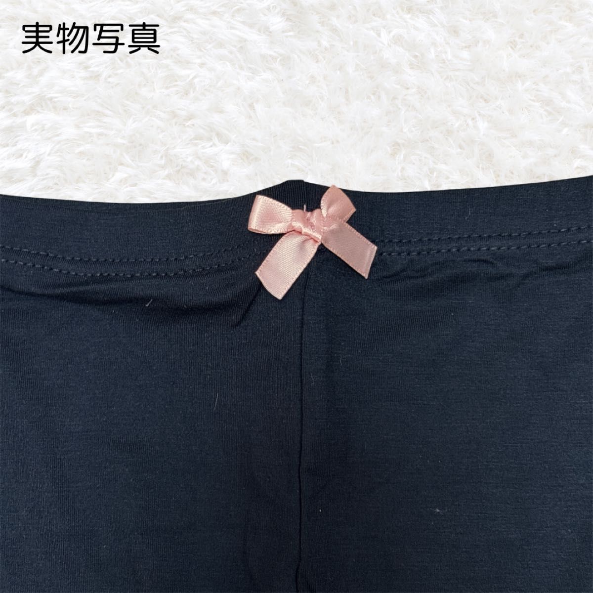 【140cm】3枚 オーバーパンツ 子供用 一部丈 スパッツ インナーパンツ キッズ　女の子　スカート　通園　通学 見せパン_画像7