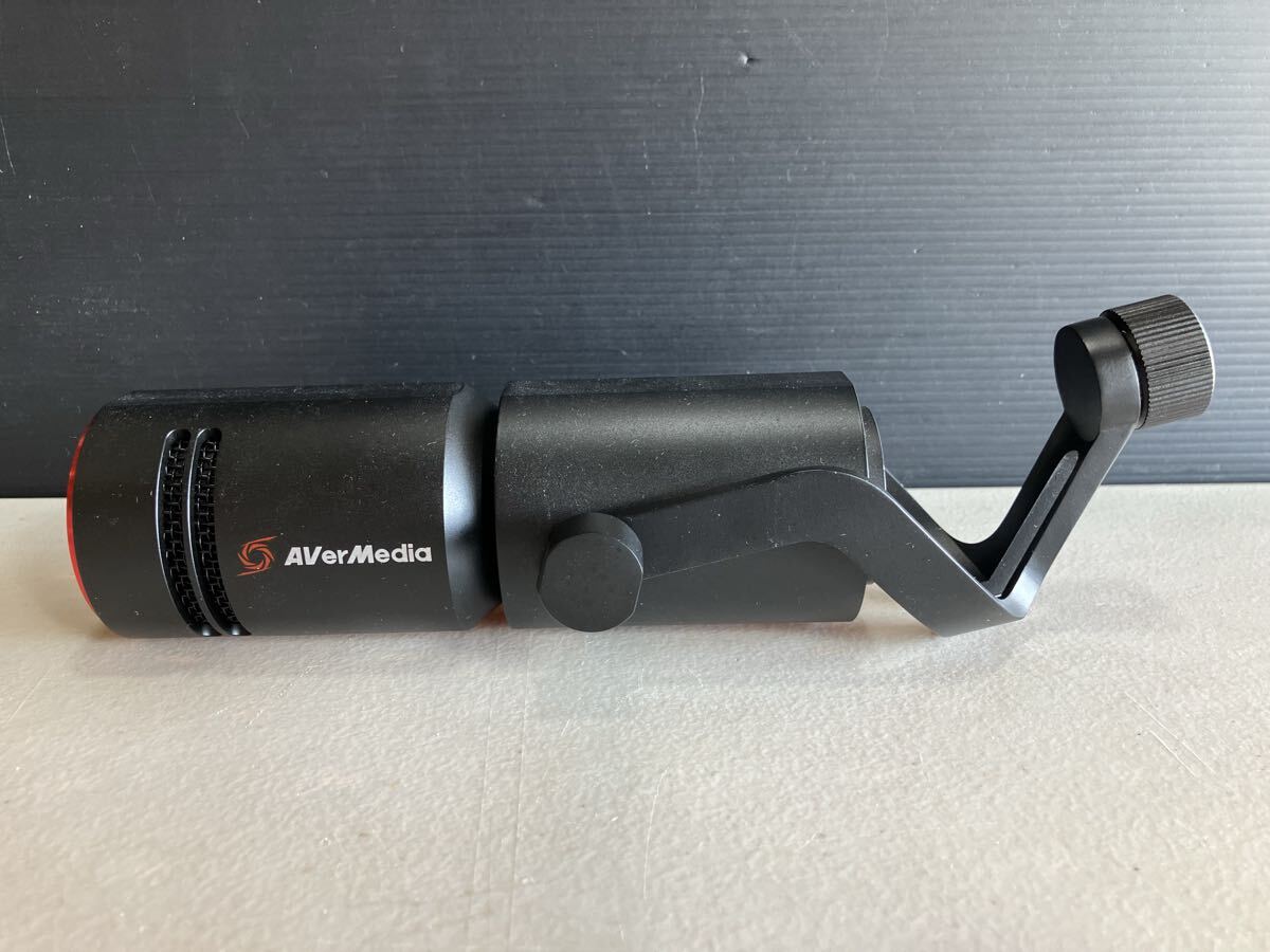 AVerMedia アバーメディア LIVE STREAMER MIC 330 高音質ダイナミック型XLRマイク 動作未確認 現状品_画像2