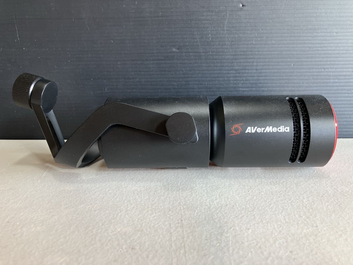 AVerMedia アバーメディア LIVE STREAMER MIC 330 高音質ダイナミック型XLRマイク 動作未確認 現状品_画像3